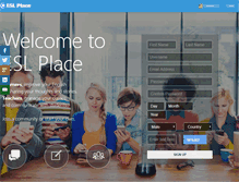 Tablet Screenshot of eslplace.com